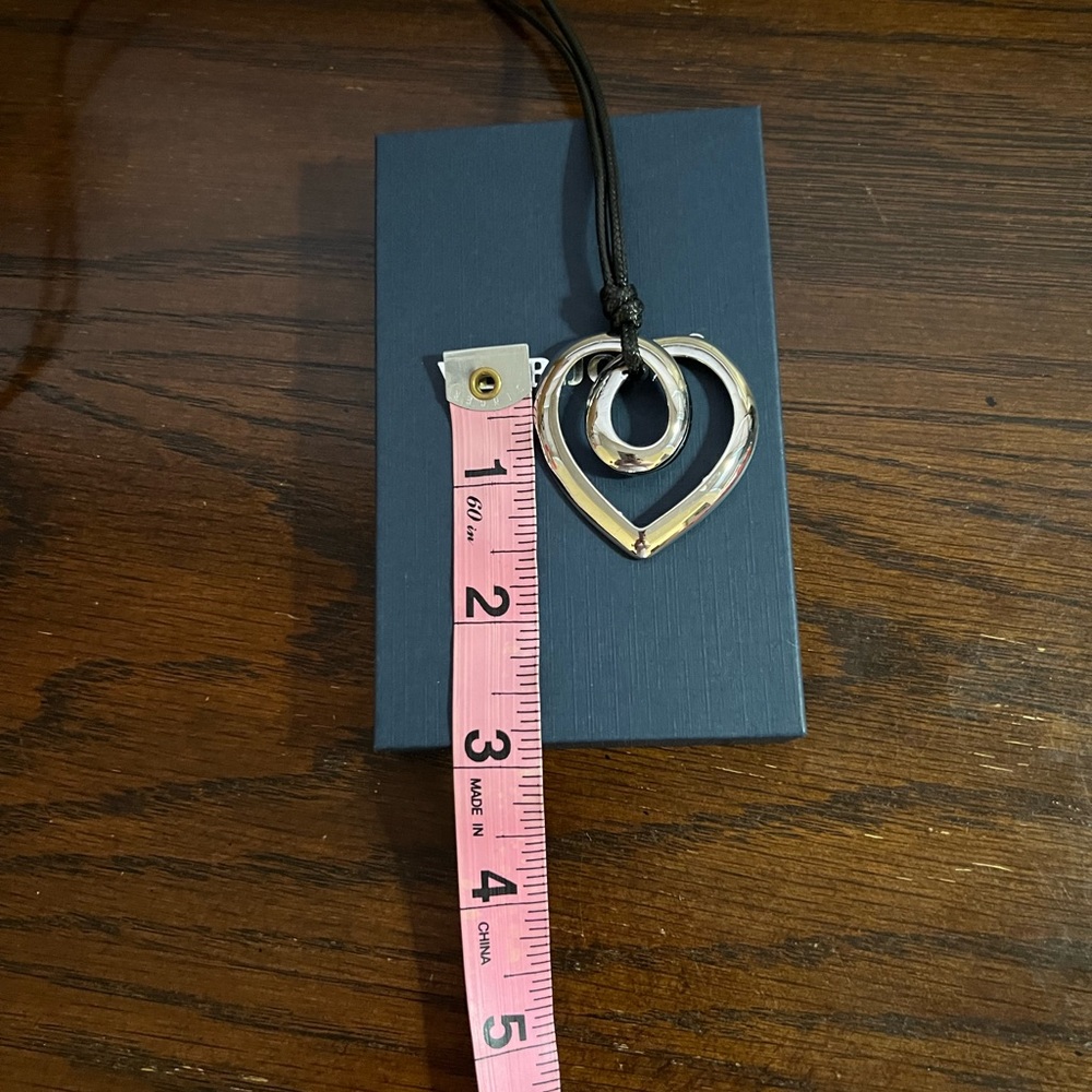 Silver Heart Necklace - Picture 2 of 4